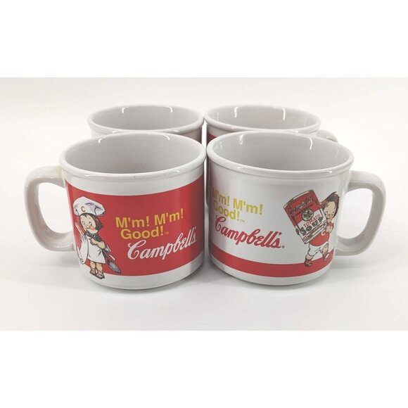 Campbells Kids Soup Mugs Lot of 4 Mugs - Picture 2 of 10
